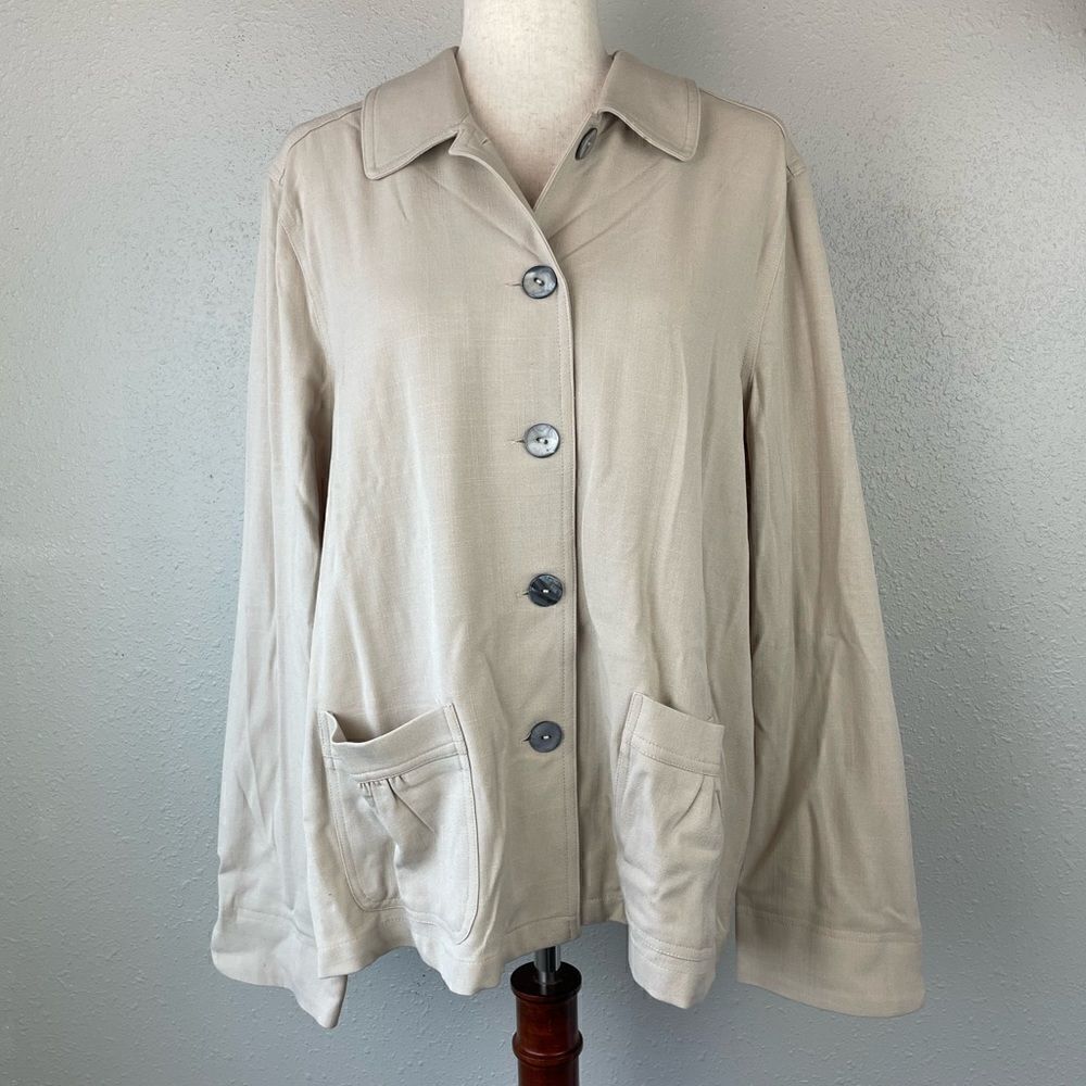 NWOT Appleseed’s Button Down Jacket Size XL